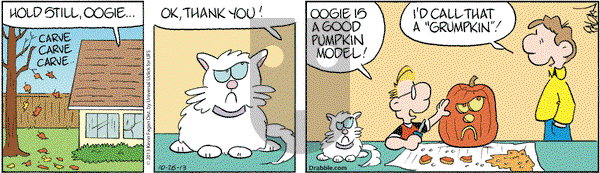 Drabble on Saturday October 26, 2013 Comic Strip