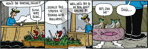 Overboard on Thursday October 17, 2013 Comic Strip