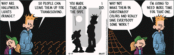 Frazz on Saturday October 19, 2019 Comic Strip