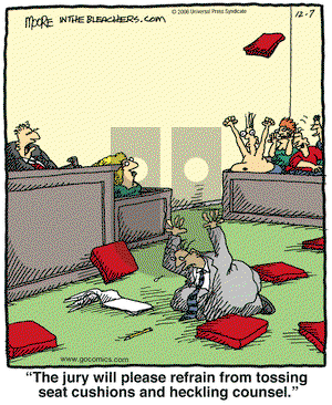 In the Bleachers on Thursday December 7, 2006 Comic Strip