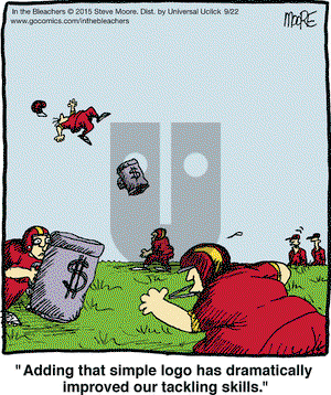 In the Bleachers on Tuesday September 22, 2015 Comic Strip