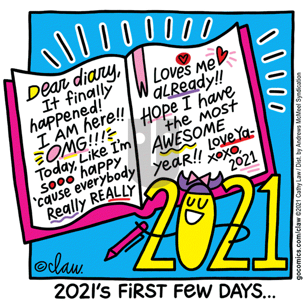 Claw on Monday January 4, 2021 Comic Strip