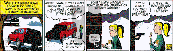Rip Haywire - Monday January 23, 2012 Comic Strip