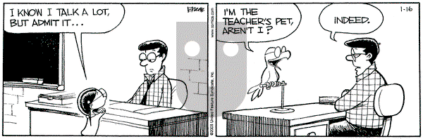 Grand Avenue on Thursday January 16, 2003 Comic Strip