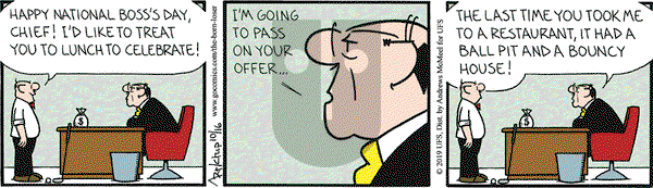 The Born Loser on Wednesday October 16, 2019 Comic Strip