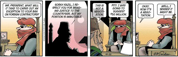 Doonesbury on Friday October 22, 2010 Comic Strip