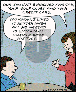 Real Life Adventures on Saturday July 23, 2016 Comic Strip