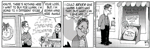 Luann on Thursday December 11, 1997 Comic Strip