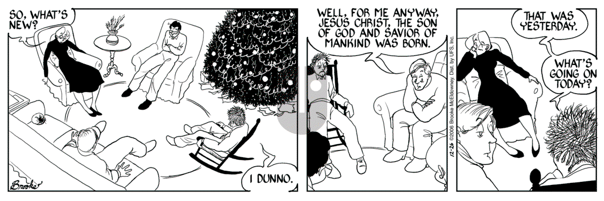 9 Chickweed Lane - Tuesday December 26, 2006 Comic Strip