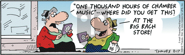 Frank and Ernest on Friday August 17, 2012 Comic Strip