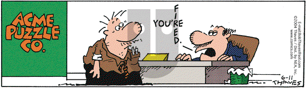Frank and Ernest - Friday June 11, 2004 Comic Strip
