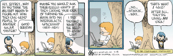 Non Sequitur on Monday July 18, 2011 Comic Strip