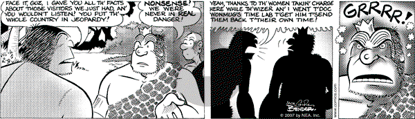 Alley Oop on Wednesday March 28, 2007 Comic Strip