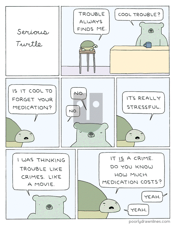 Poorly Drawn Lines on Friday April 19, 2019 Comic Strip