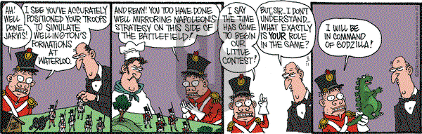 Monty on Tuesday March 11, 2014 Comic Strip