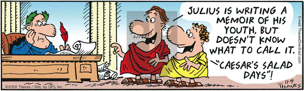 Frank and Ernest on Tuesday November 9, 2010 Comic Strip