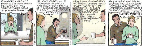 For Better or For Worse - Monday January 15, 2007 Comic Strip