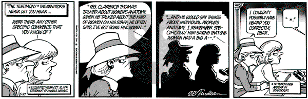 Doonesbury on Wednesday May 27, 1992 Comic Strip