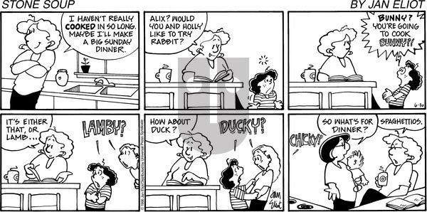 Stone Soup - Sunday June 30, 2024 Comic Strip
