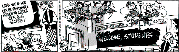 Rose is Rose on Saturday September 10, 1994 Comic Strip