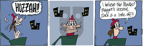 The Knight Life on Friday November 24, 2017 Comic Strip