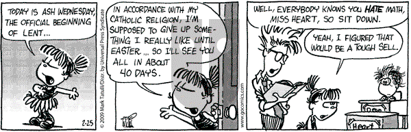 Heart of the City on Wednesday February 25, 2009 Comic Strip