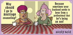 Aunty Acid on Monday October 6, 2014 Comic Strip