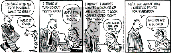 Betty on Tuesday March 17, 1998 Comic Strip