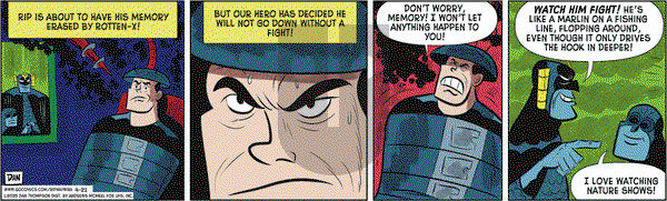 Rip Haywire on Monday April 21, 2025 Comic Strip
