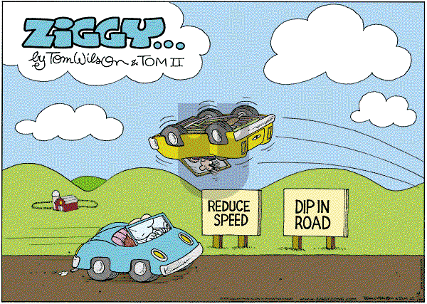Ziggy - Sunday April 16, 2000 Comic Strip