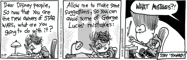 Heart of the City on Saturday November 17, 2012 Comic Strip