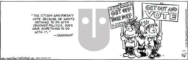 Heart of the City on Tuesday November 7, 2000 Comic Strip