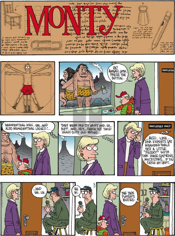 Monty on Sunday February 17, 2019 Comic Strip