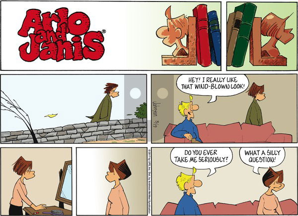 Arlo and Janis on Sunday March 19, 2017 Comic Strip