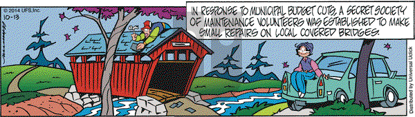 Rose is Rose on Monday October 13, 2014 Comic Strip
