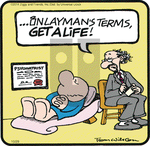 Ziggy on Wednesday October 29, 2014 Comic Strip