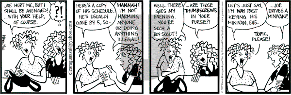 Clear Blue Water on Tuesday June 12, 2007 Comic Strip