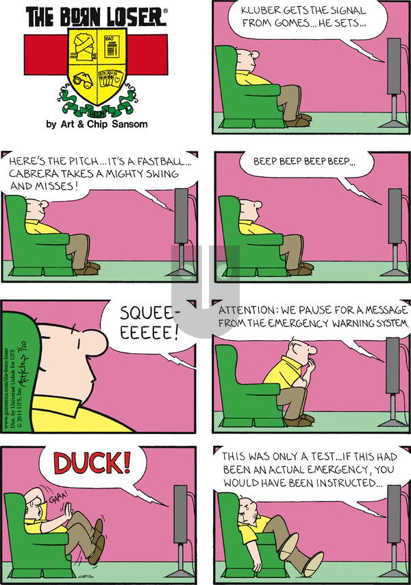 The Born Loser on Sunday July 20, 2014 Comic Strip