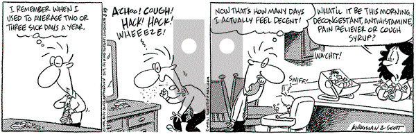 Baby Blues on Friday March 29, 1996 Comic Strip
