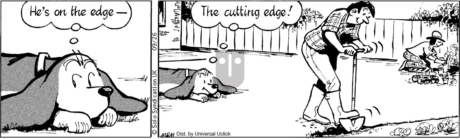 Fred Basset on Friday September 26, 2014 Comic Strip