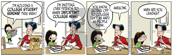 Baldo on Monday April 6, 2015 Comic Strip