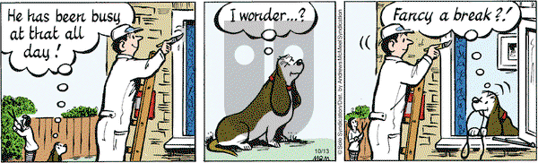 Fred Basset on Tuesday October 13, 2020 Comic Strip