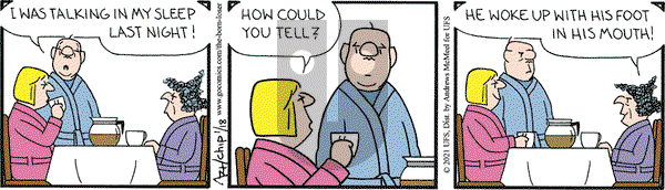 The Born Loser on Monday January 18, 2021 Comic Strip