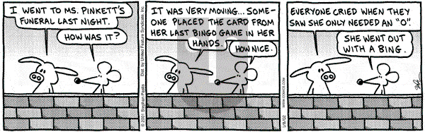 Pearls Before Swine - Tuesday January 8, 2002 Comic Strip