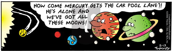 Frank and Ernest - Saturday August 13, 2005 Comic Strip