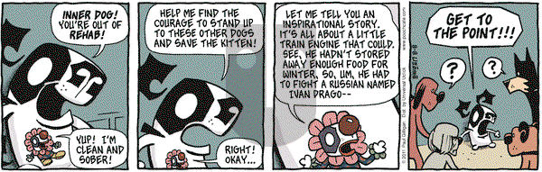 Pooch Cafe on Monday August 8, 2011 Comic Strip