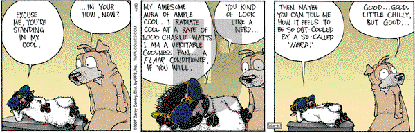 Get Fuzzy on Wednesday April 18, 2007 Comic Strip