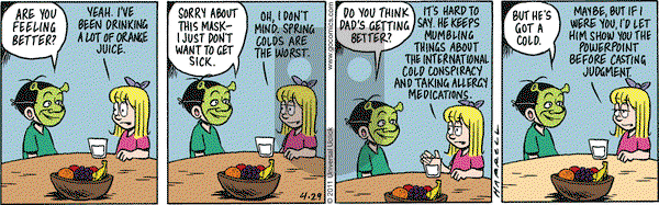 Adam@Home on Friday April 29, 2011 Comic Strip