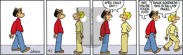 Arlo and Janis on Tuesday April 1, 2014 Comic Strip