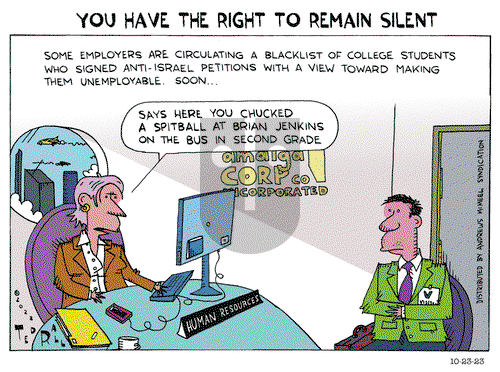 Ted Rall - Monday October 23, 2023 Comic Strip
